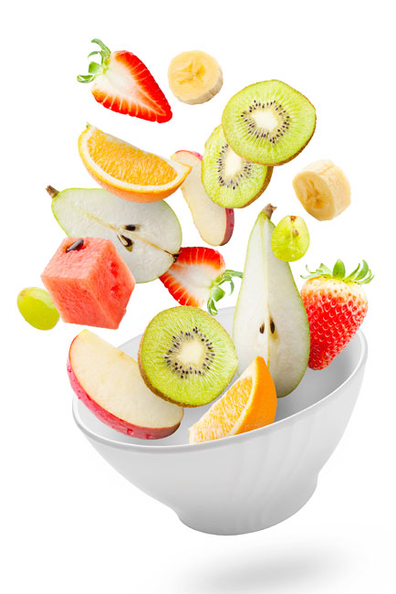 Vinilos y pegatinas para lavavajillas bol de frutas